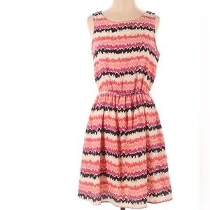 Coral and pink sundress size large